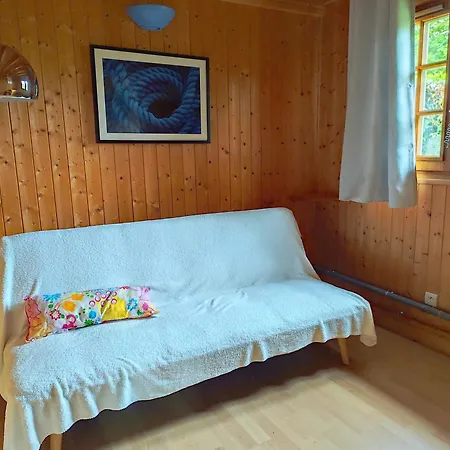 شاليه La Maison Bleue Saint-André-dʼHébertot